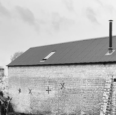 Traditional stone barn